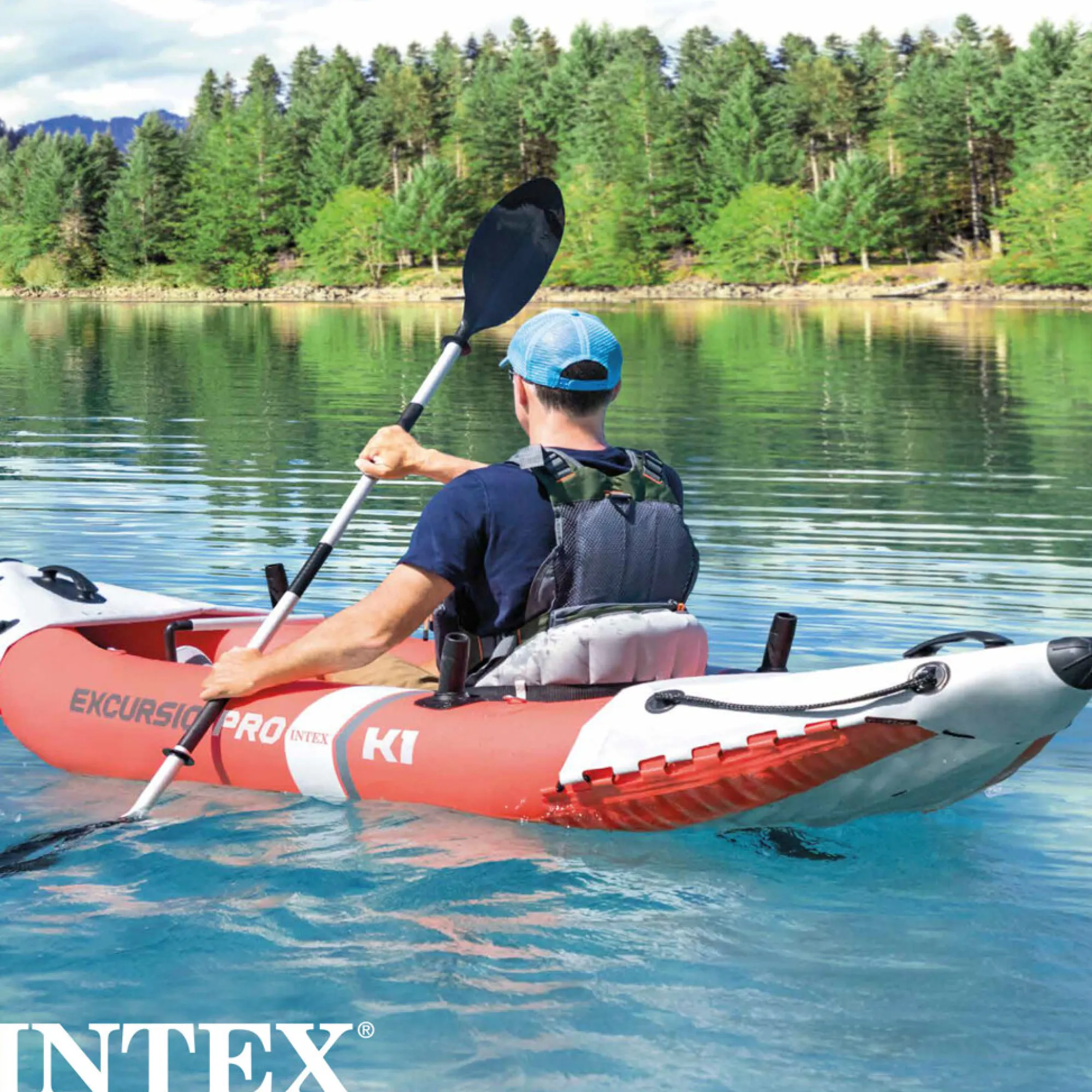 Intex Kaiak Insuflável K1 Excursion Pro