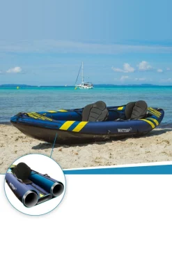 Wattsup Kayak Insuflável 1p/2p - 340cm/11'1" X 95cm/37' - Dropstitch - Máx 180 Kg