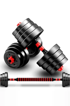 Ozio Fitness Kit De Halteres 2 Em 1 Ajustável Multifit De