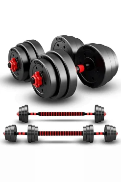Ozio Fitness Kit De Halteres Multifit Ajustável 2 Em 1 30 Kg