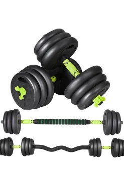 Ozio Fitness Kit Jogo 10kg Halteres 4 Em 1 Multifit