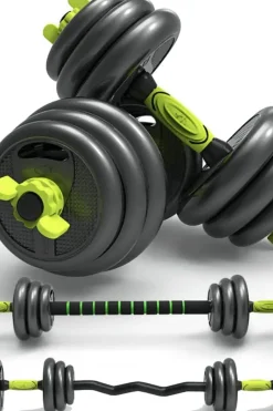 Ozio Fitness Kit Jogo 40kg Halteres 4 Em 1 Multifit
