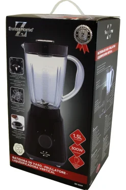 Swiss Home Liquidifcadora 1.5l 300w