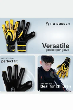Ho Soccer Luvas Guarda-redes Crianças Initial Ng Hardground Yellow