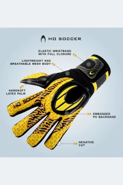 Ho Soccer Luvas Guarda-redes Crianças Initial Ng Hardground Yellow