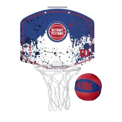 Wilson Mini Cesta De Basquetebol NBA Detroit Pistons
