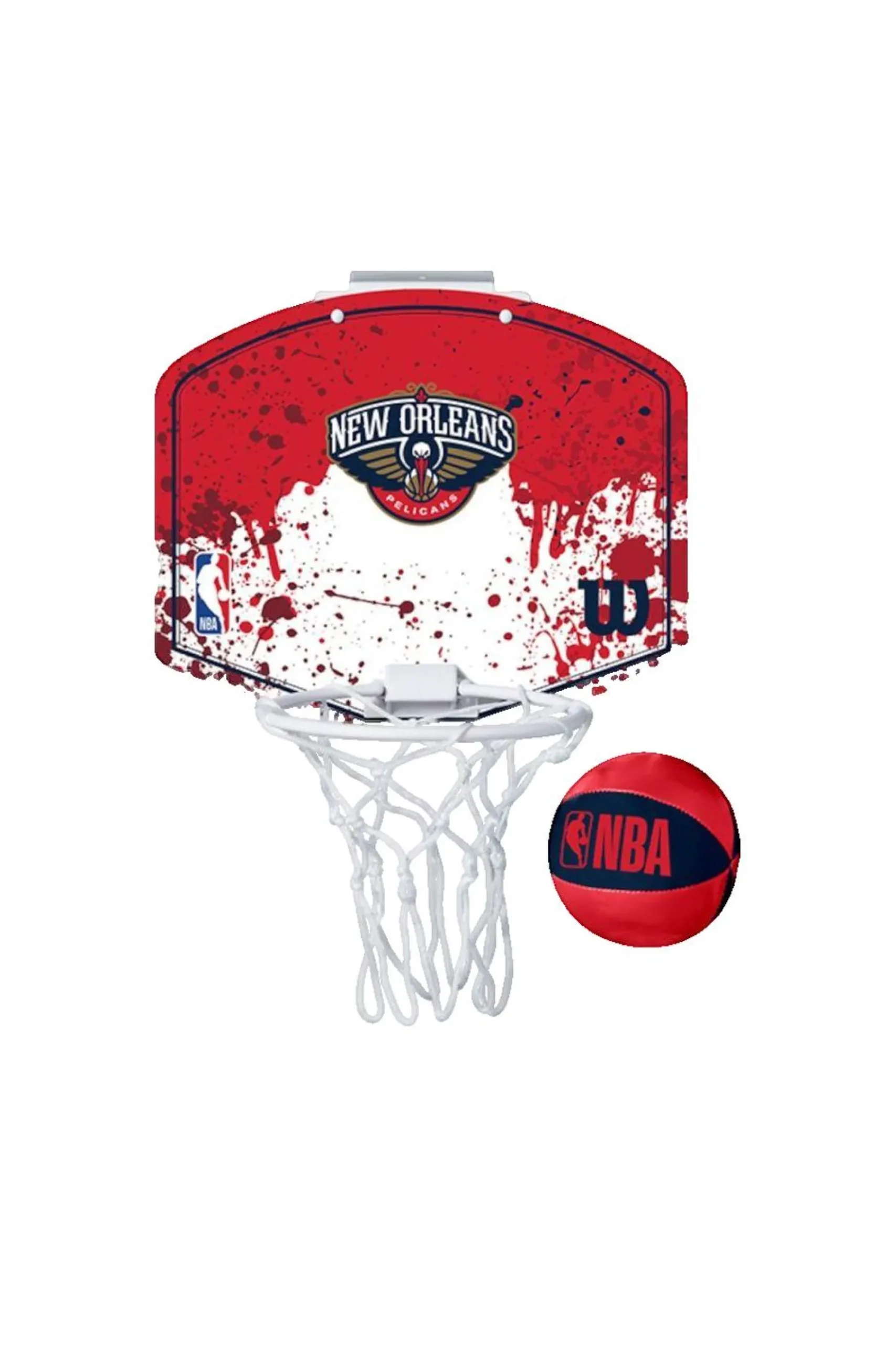 Wilson Mini Cesta De Basquetebol NBA New Orleans Pelicans