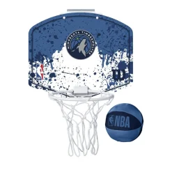 Wilson Mini Cesta De Basquetebol NBA Minnesota Timberwolves
