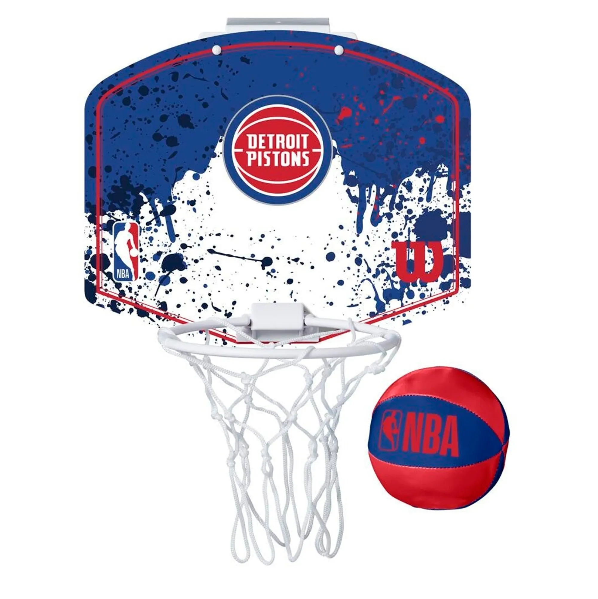Wilson Mini Cesta De Basquetebol NBA Detroit Pistons
