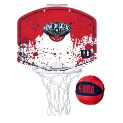 Wilson Mini Cesta De Basquetebol NBA New Orleans Pelicans