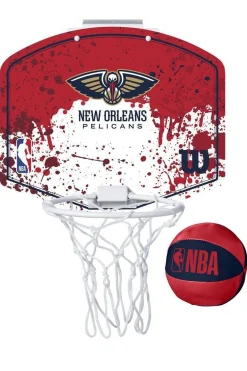Wilson Mini Cesta De Basquetebol NBA New Orleans Pelicans