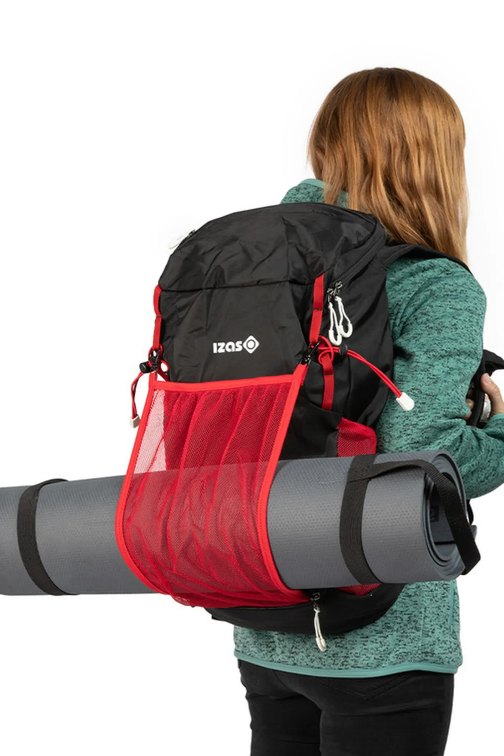 Izas Mochila De Trekking E Caminhadas Novax M, Multibolsos, Capacidade 25 L