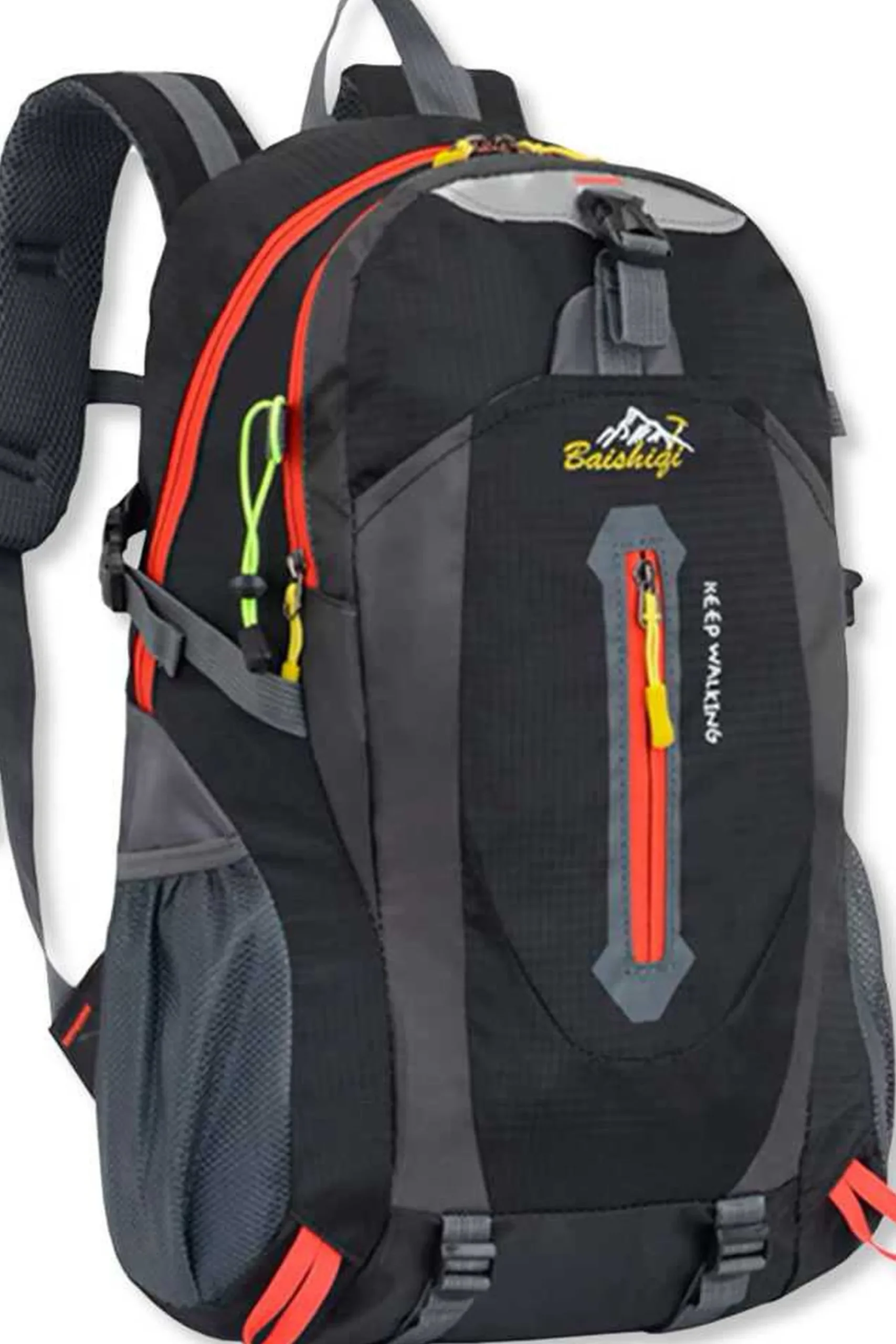 Ozio Fitness Mochila Impermeável 30 L Preta Com 6 Bolsos Múltiplos