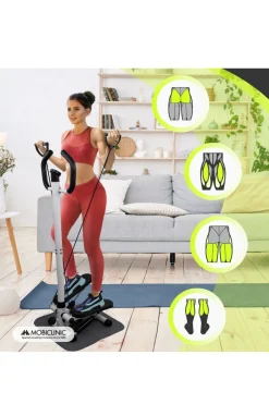 Mobiclinic Máquina De Step Com Braços. Stepper Step-pro