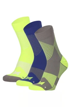Xtreme Sockswear Pack 3 Pares Meias Desportivas Compressão Cano Curto