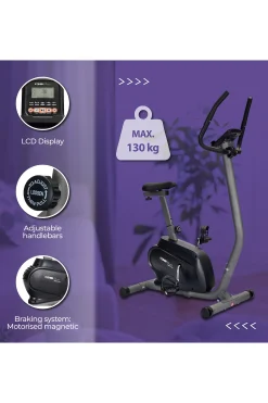 Keboo Pacote De Bicicleta Estática 900 98x51x132 CM 16 Velocidades E 6