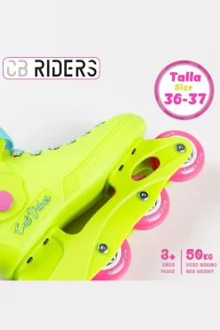 Cb Riders Patins Em Linha Neon