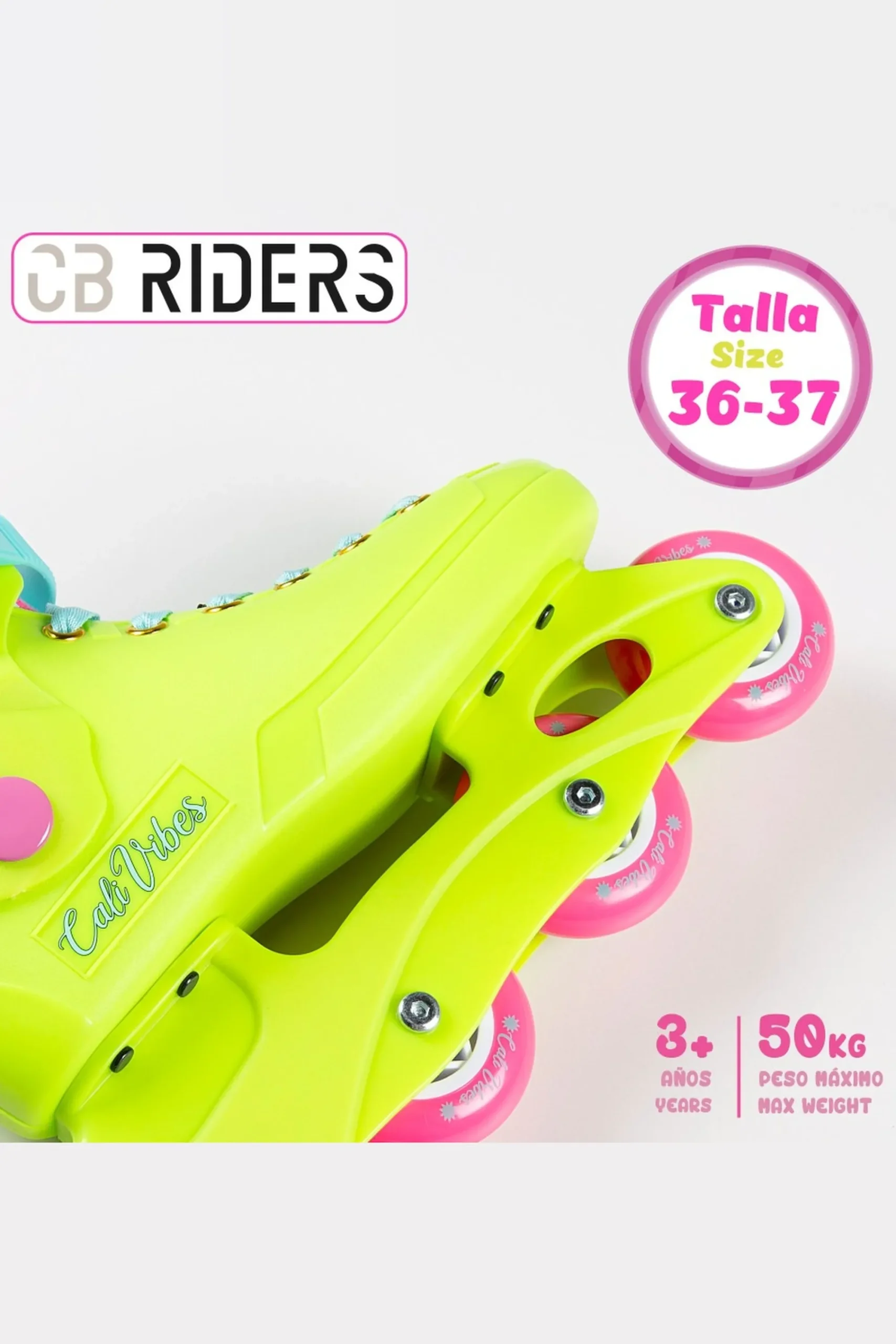 Cb Riders Patins Em Linha Neon