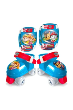 Patrulha Pata Patins E Proteções Criança Paw Patrol Tam.