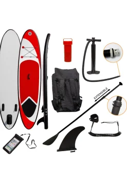 Monster Prancha De Paddle Surf Insuflável Vermelha 307 X 72 X 11cm shop