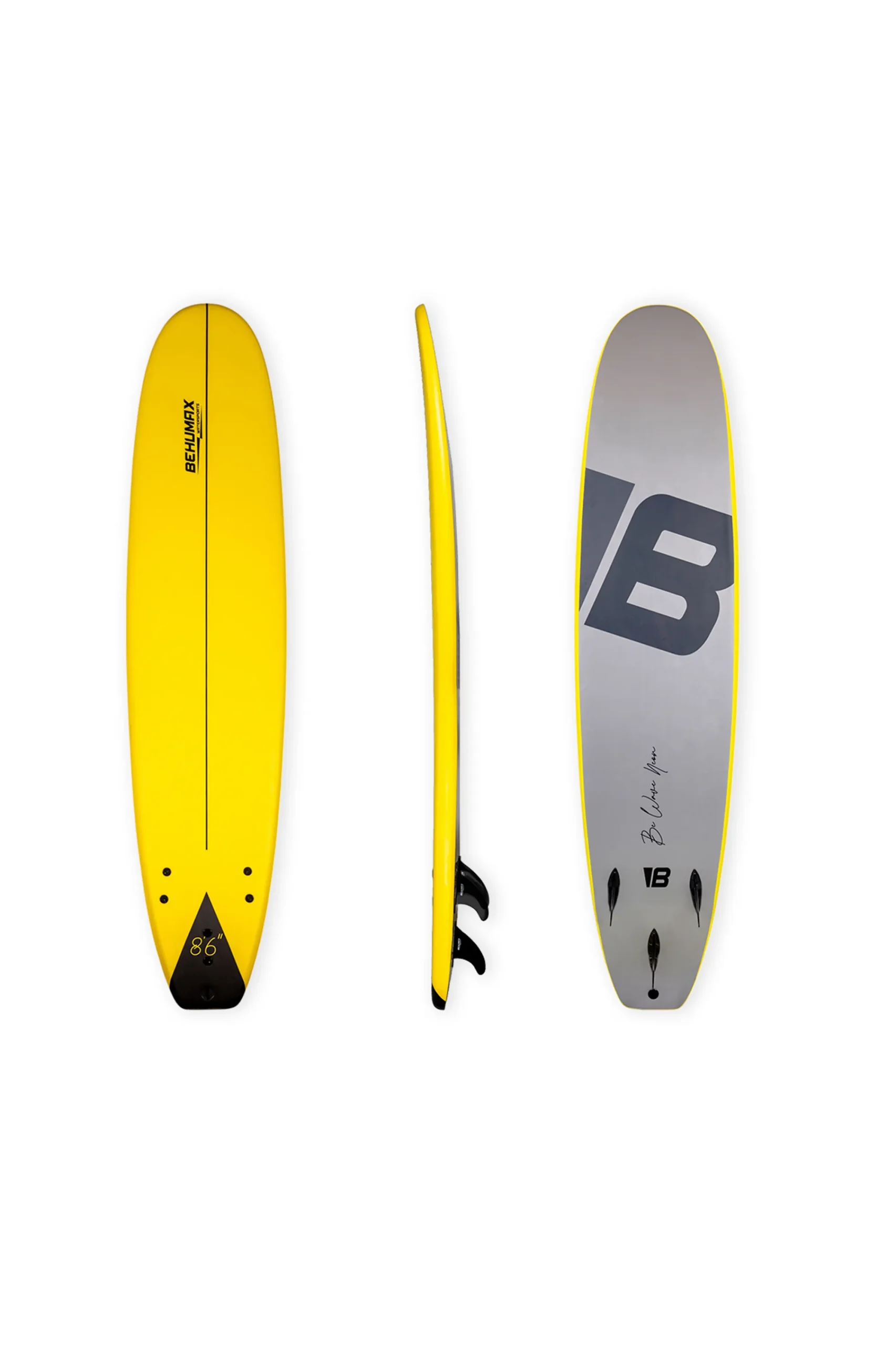 Behumax Prancha Surf Iniciação Be Wave Neon 8'6"