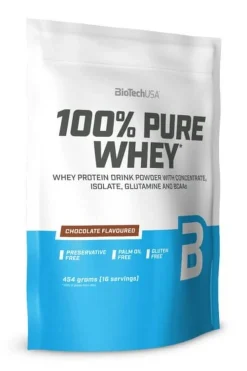 Biotech Usa 100% Pure Whey - 454g Chocolate Com Creme De Amendoím Da