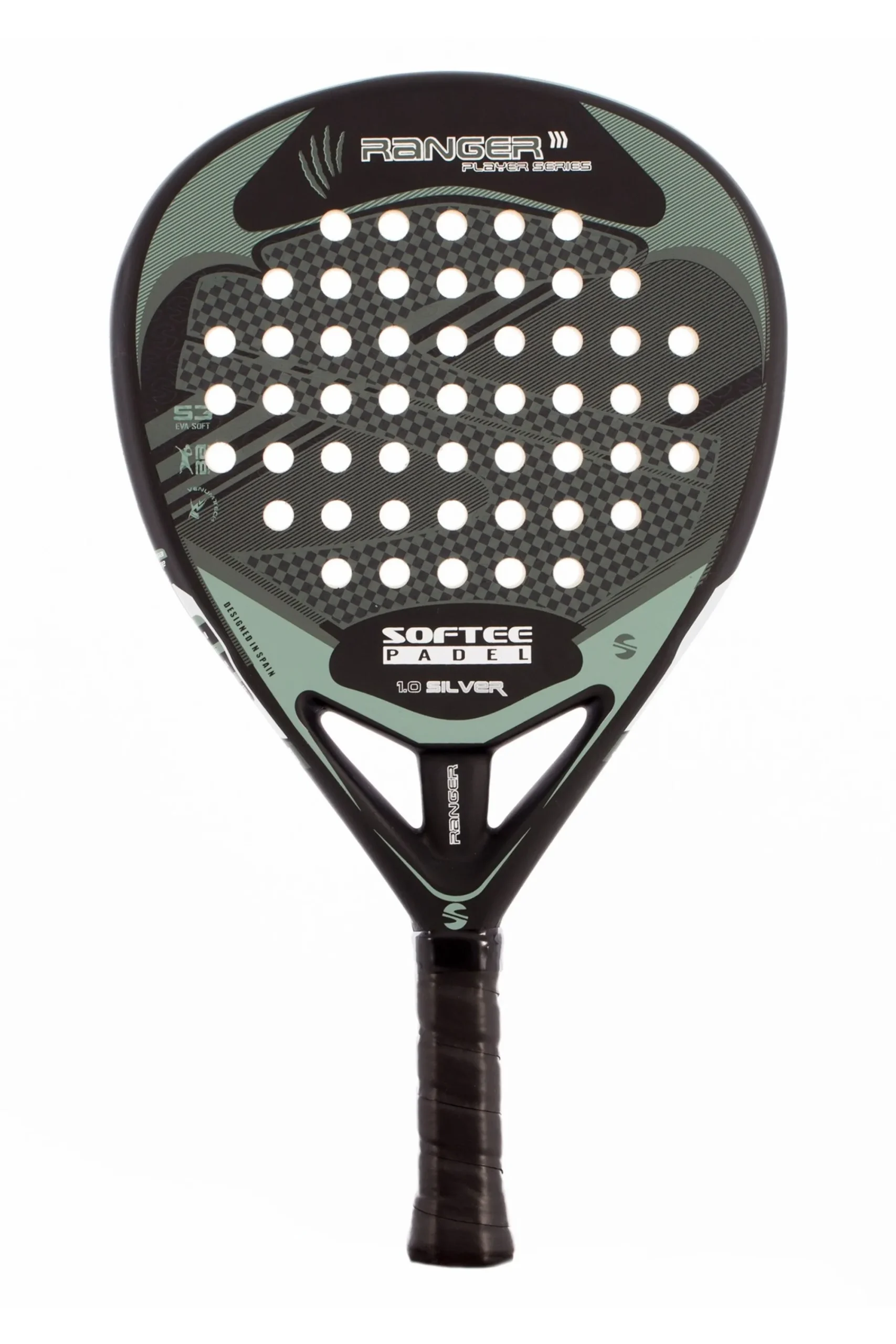 Softee Raquete De Padel Ranger Silver