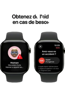 Apple Relógio Inteligente Watch Series 10 Em Titânio Com Ecrã Retina Oled