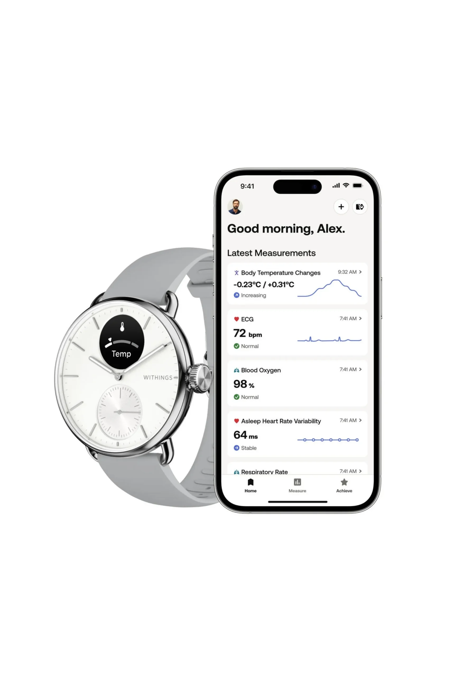 Withings Relógio Scanwatch 2 38mm