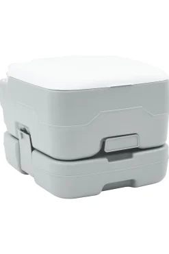 Vidaxl Sanitário De Camping Portátil 10l Água Limpa 10l Depósito De Resíduos