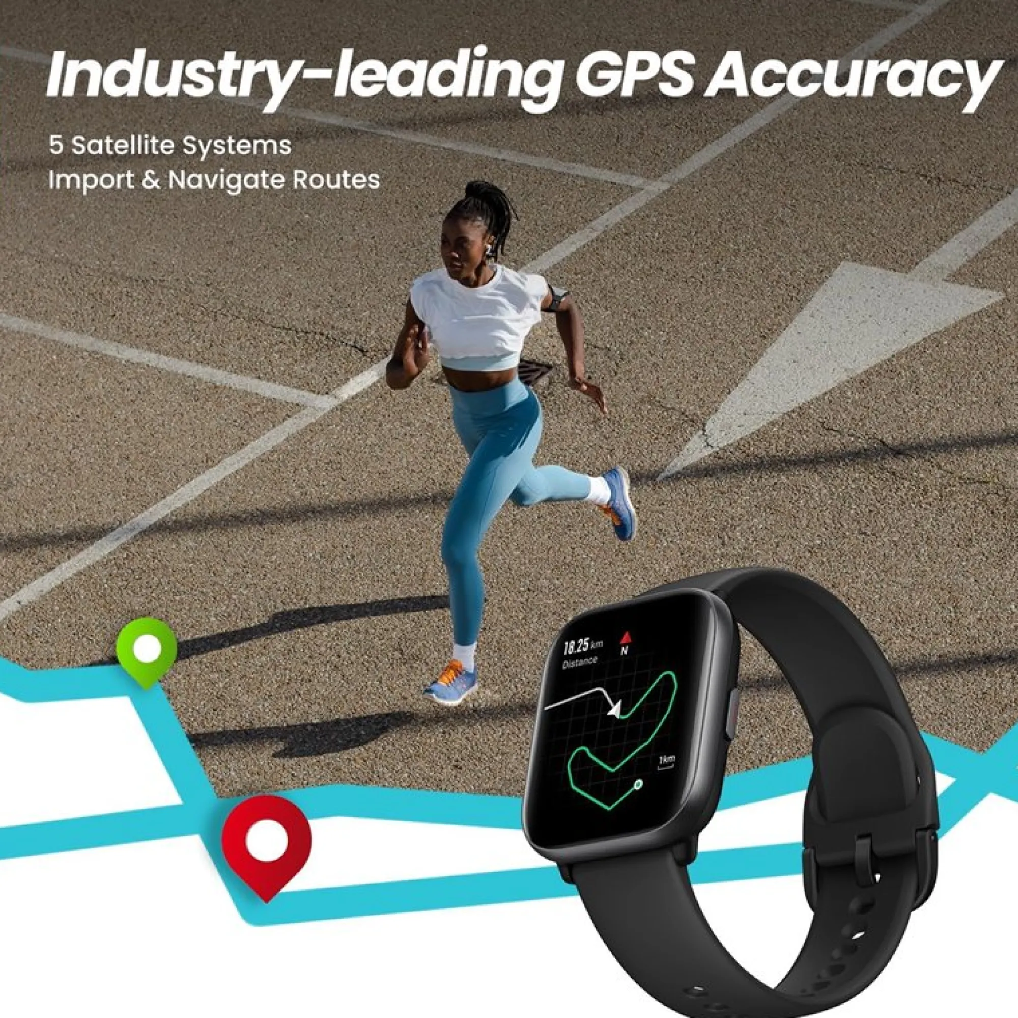 Amazfit Smartwatch Active 1,75"