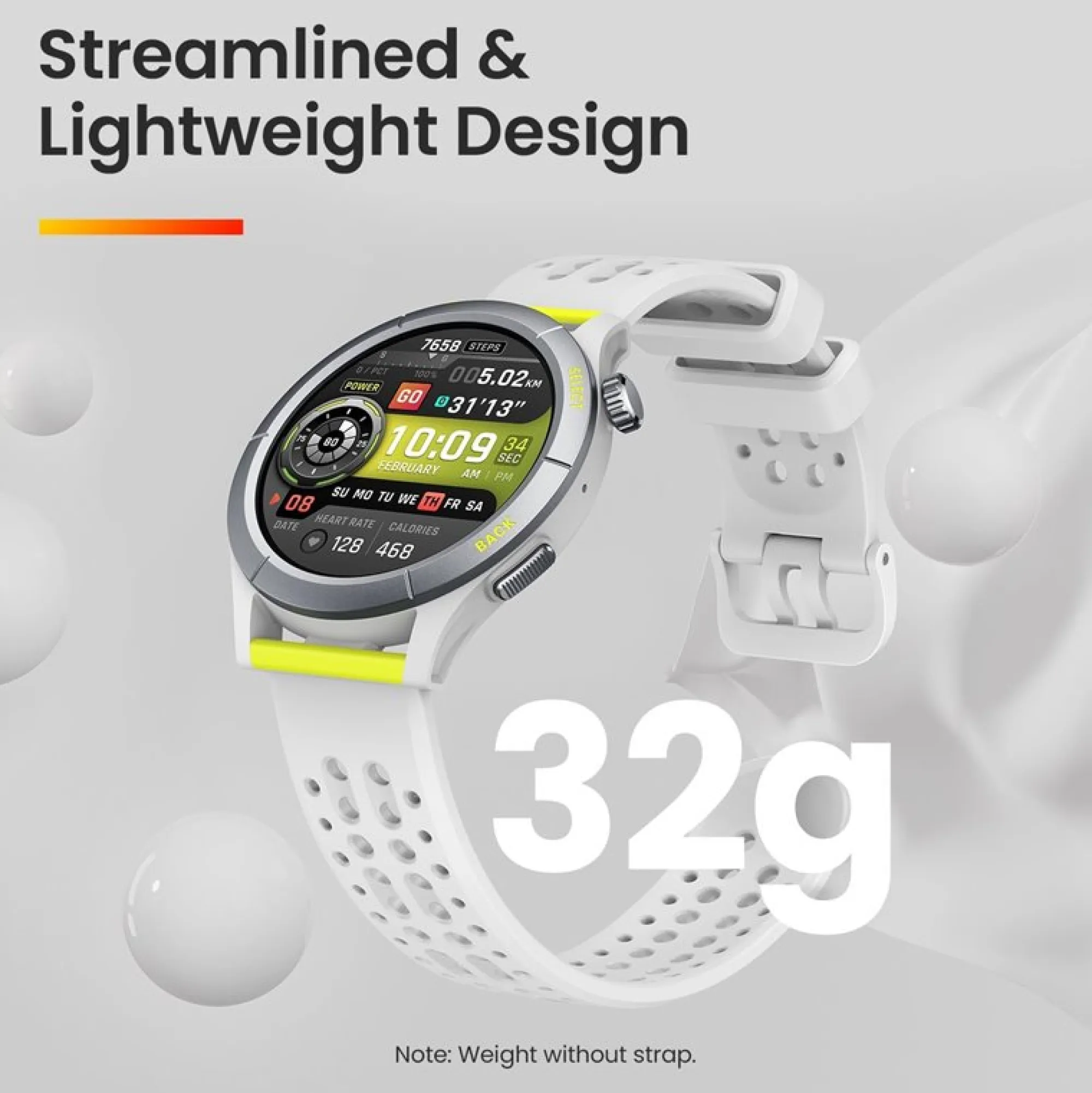 Amazfit Smartwatch Cheetah Cinzento 1,39"