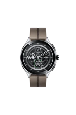 Xiaomi Smartwatch Watch 2 Pro Bt Silver Case & Brown Leather Strap