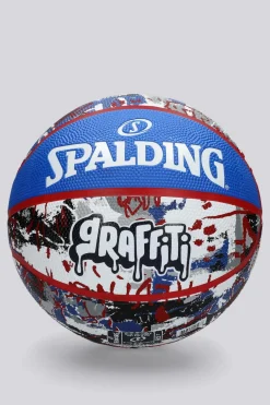 Spalding Blue Red Graffiti