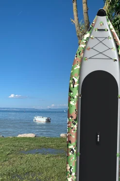 Yeaz Sup Multifuncional Insuflável, Camuflagem, Incl. Pá, Bolsa De Transporte + Bomba Kahanu