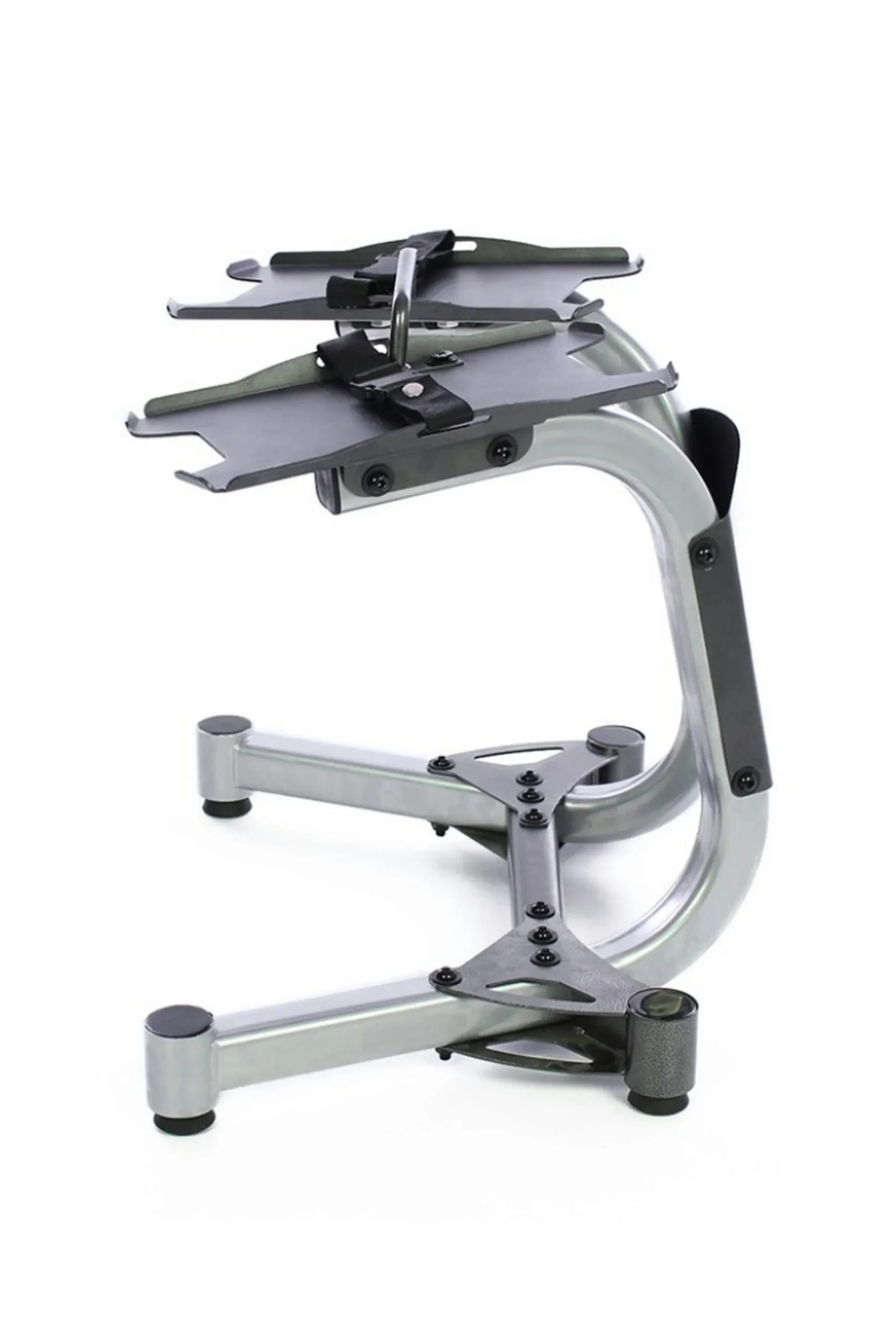Ozio Fitness Suporte Ajustável Para Halteres Com Base Estabilizadora Para Musculação
