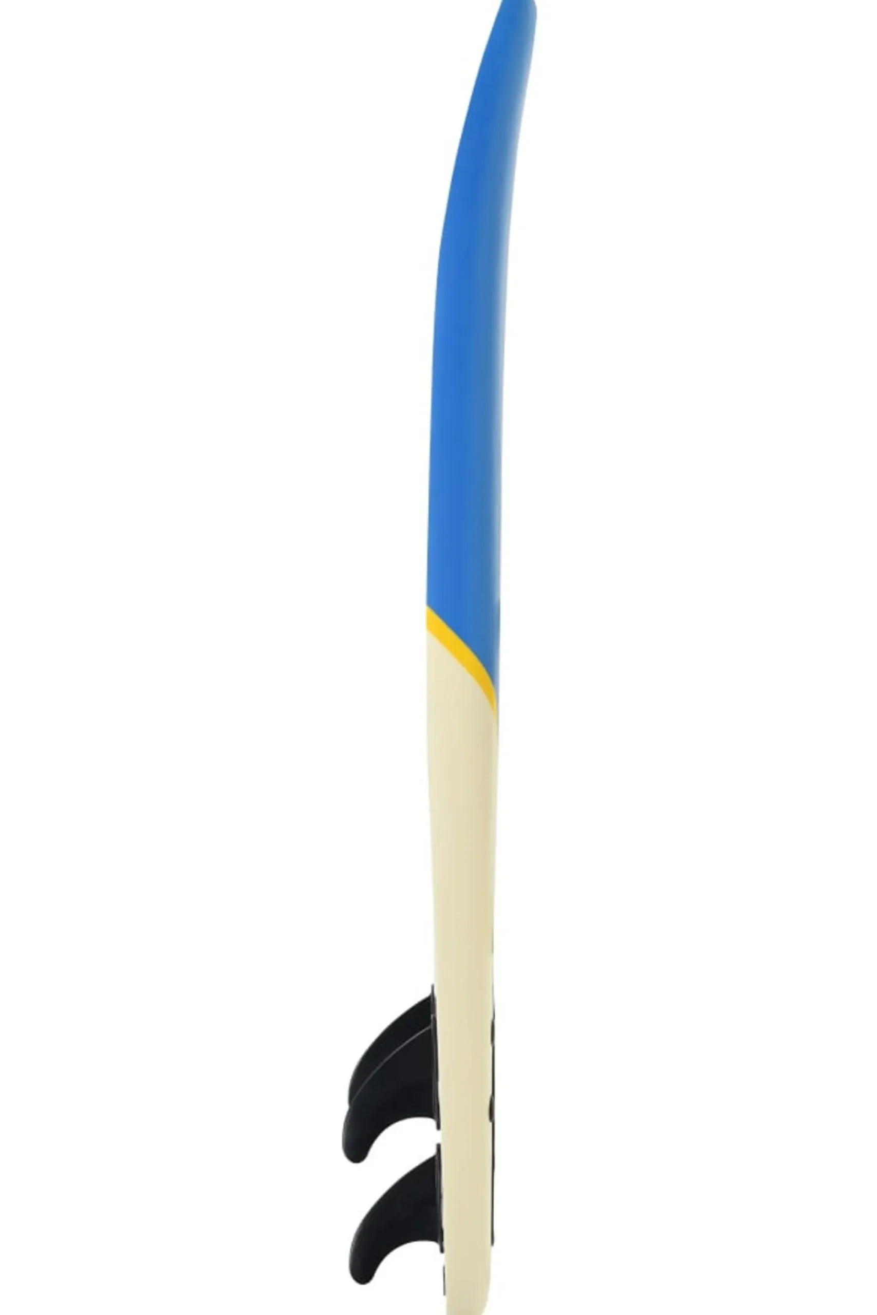 Vidaxl Tabla De Surf 170 CM Y Crema