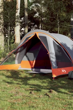 Vidaxl Tenda De Campismo Cabana Para 4 Pessoas 275 X 183/303 X 140 CM