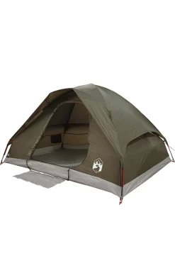 Vidaxl Tenda De Campismo Cúpula Para 4 Pessoas Impermeável 277x217x155 CM
