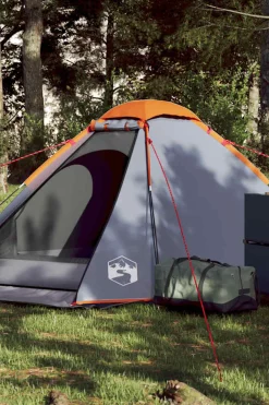 Vidaxl Tenda De Campismo Cúpula Para 2 Pessoas 255 X 150 X 105 CM