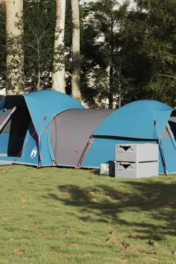 Vidaxl Tenda De Campismo Para 5 Pessoas Tecido Impermeável 287x280x158 CM