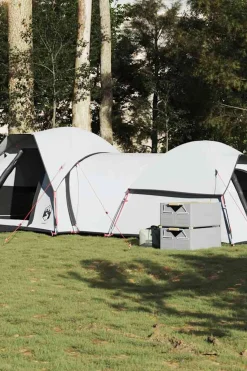 Vidaxl Tenda De Campismo Para 5 Pessoas Tecido Impermeável 287x280x158 CM