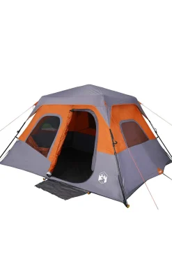 Vidaxl Tenda De Campismo Para 6 Pessoas 344 X 282 X 192 CM
