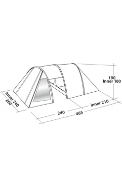 Easy Camp Tenda 465 X 260 X 190 CM