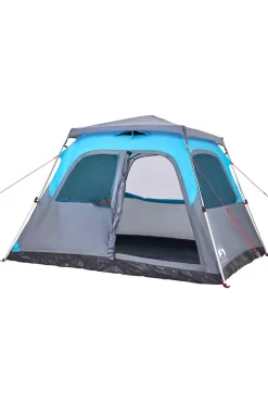 Vidaxl Tenda Familiar Cúpula Para 6 Pessoas Libertação Rápida 310 X 285 X 200 CM