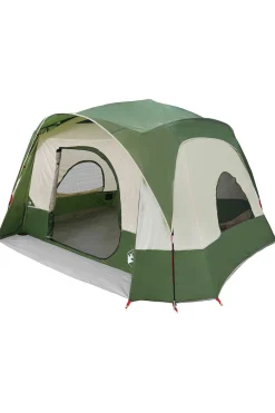 Vidaxl Tenda Familiar Estilo Cabana Para 6 Pessoas Impermeável 322/368x370x210 CM