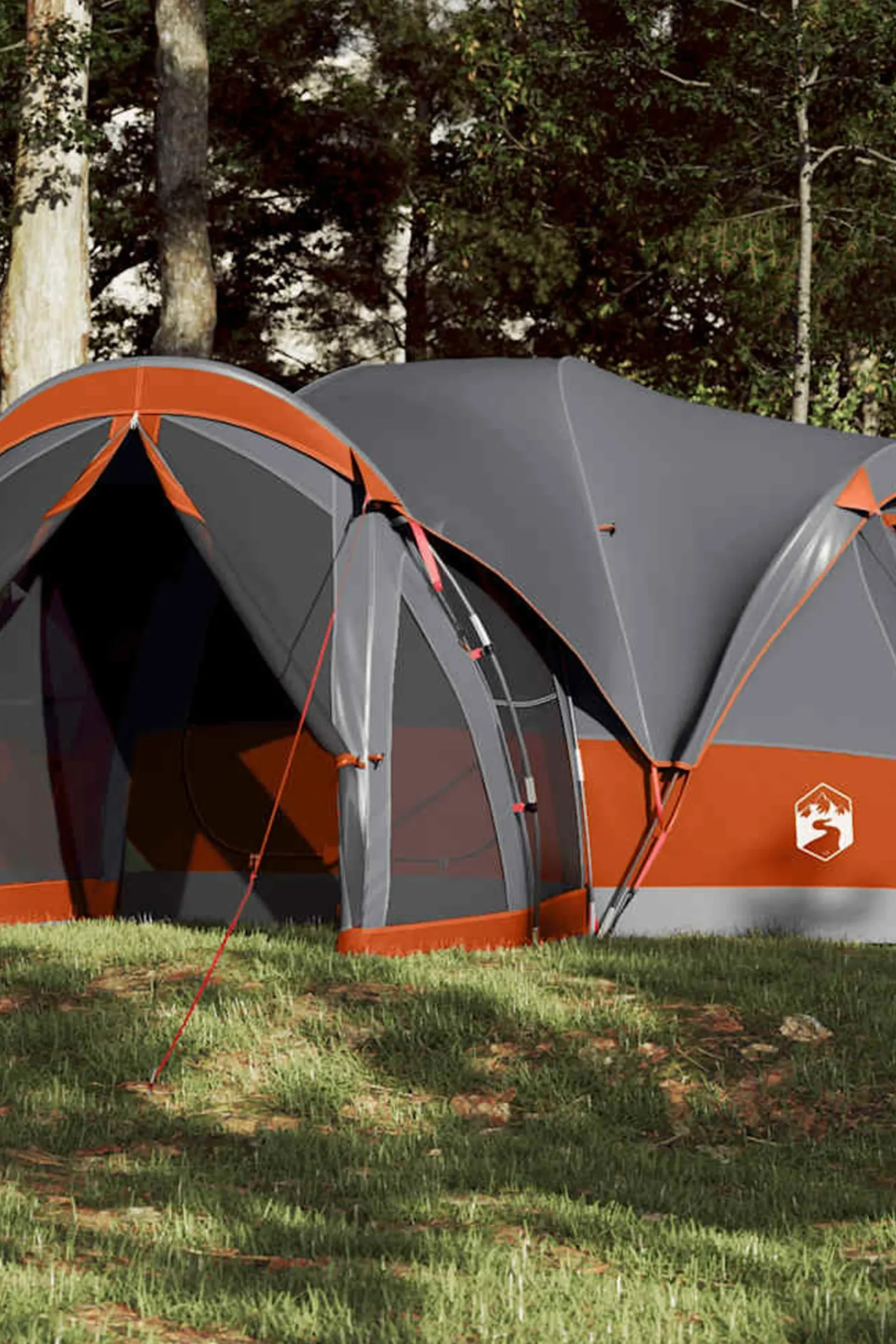 Vidaxl Tenda Familiar Tipi Para 8 Pessoas Impermeável 490 X 459 X 170/196 CM