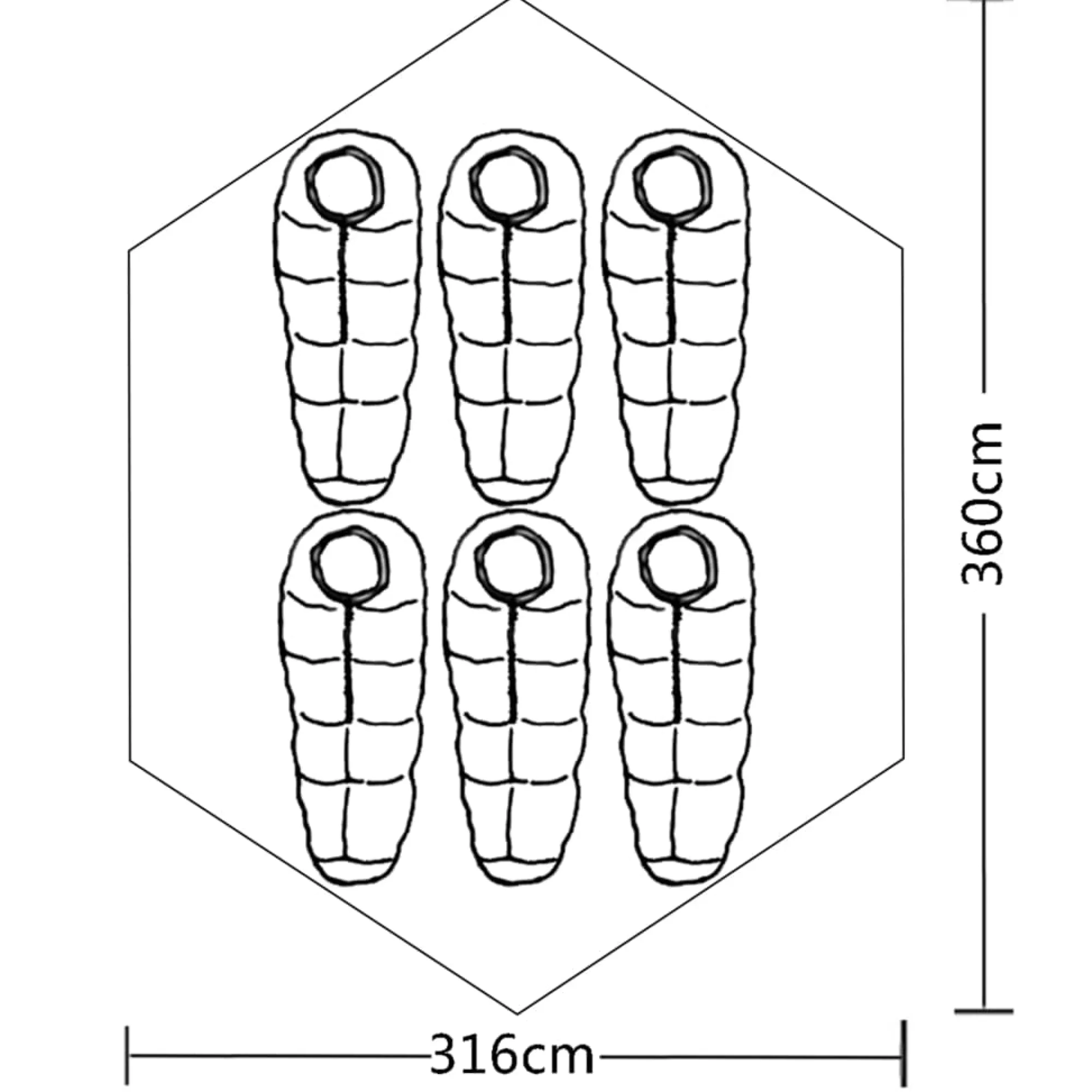 Vidaxl Tenda