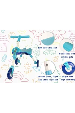 Airel Triciclo Sem Pedal