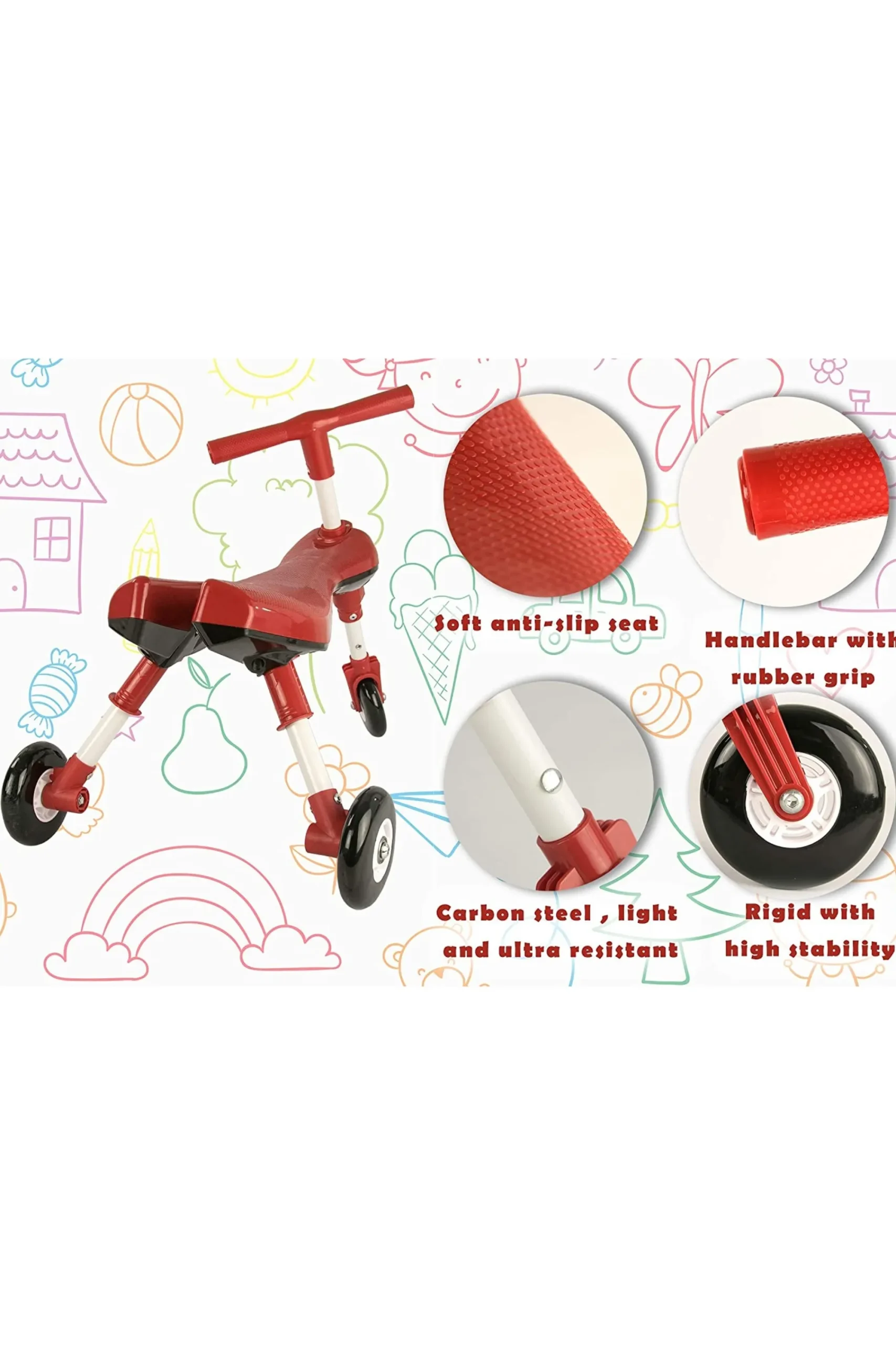 Airel Triciclo Sem Pedal
